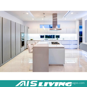 L-Shape with Island Kitchen Cabinets Furniture (AIS-K389)